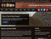Tablet Screenshot of plateall.com